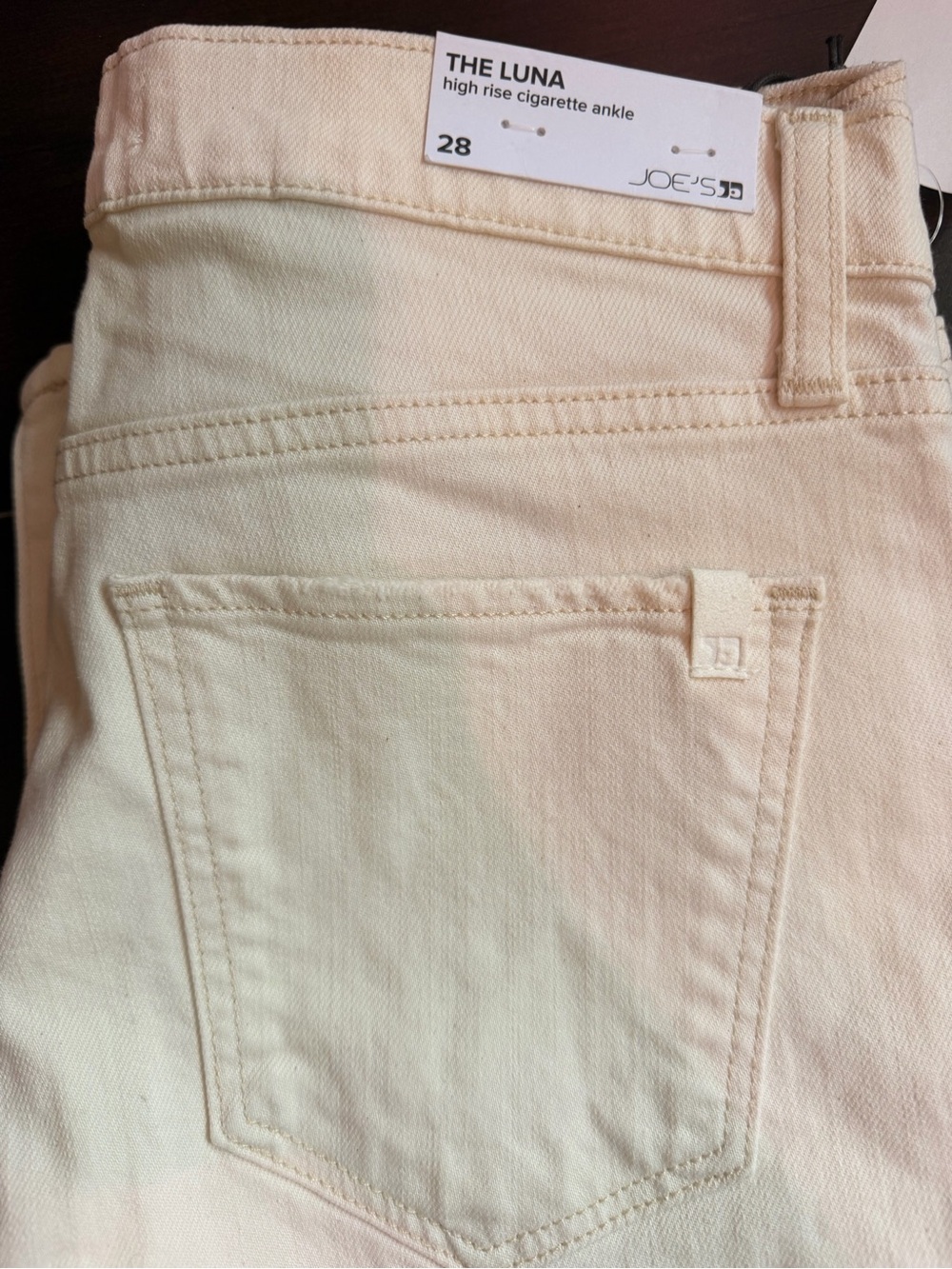 Joe's Jeans High-Rise Cigarette Ankle Jeans NWT sz 28
